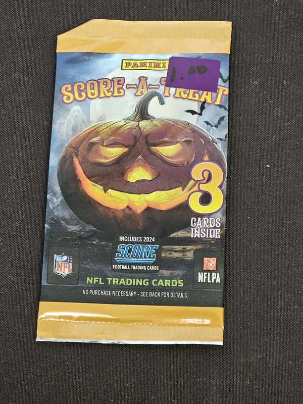 2024 Score-A-Treat Football Unopened Pack