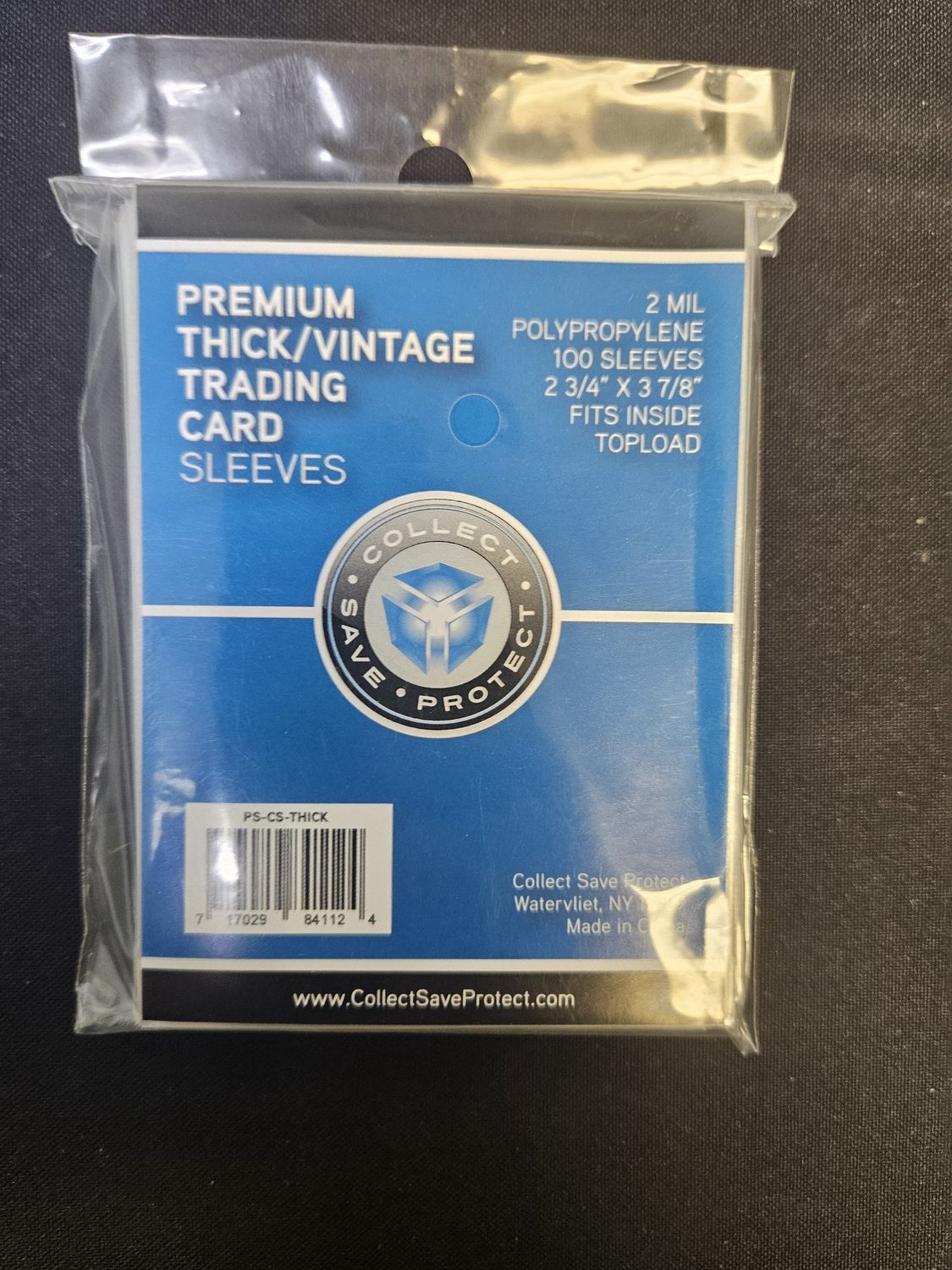 2 3/4 x 3 7/8 Thick/Vintage Soft Sleeves 100ct
