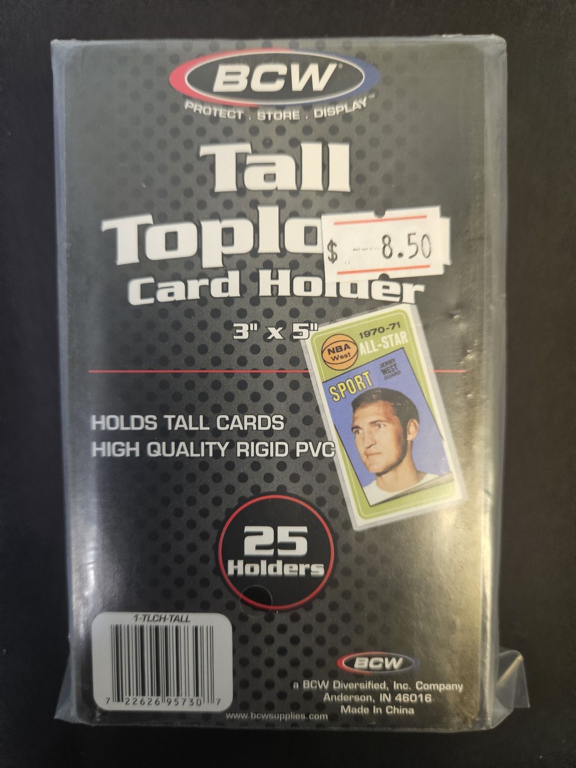 3x5 Tall Toploader 25ct