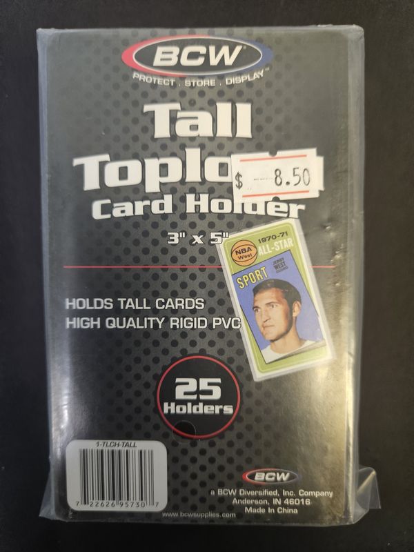 3x5 Tall Toploader 25ct