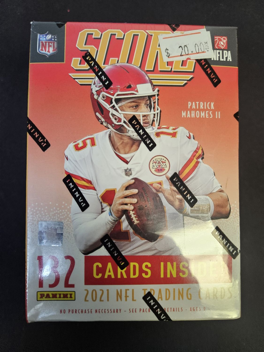 2021 Panini Score Football Blaster Box