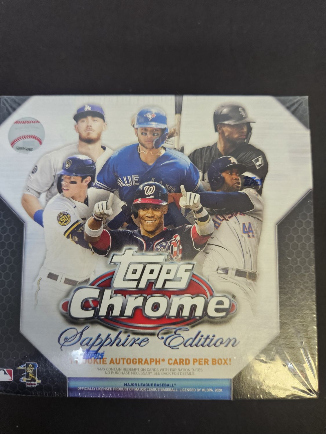 2020 Topps Chrome Sapphire Hobby Box
