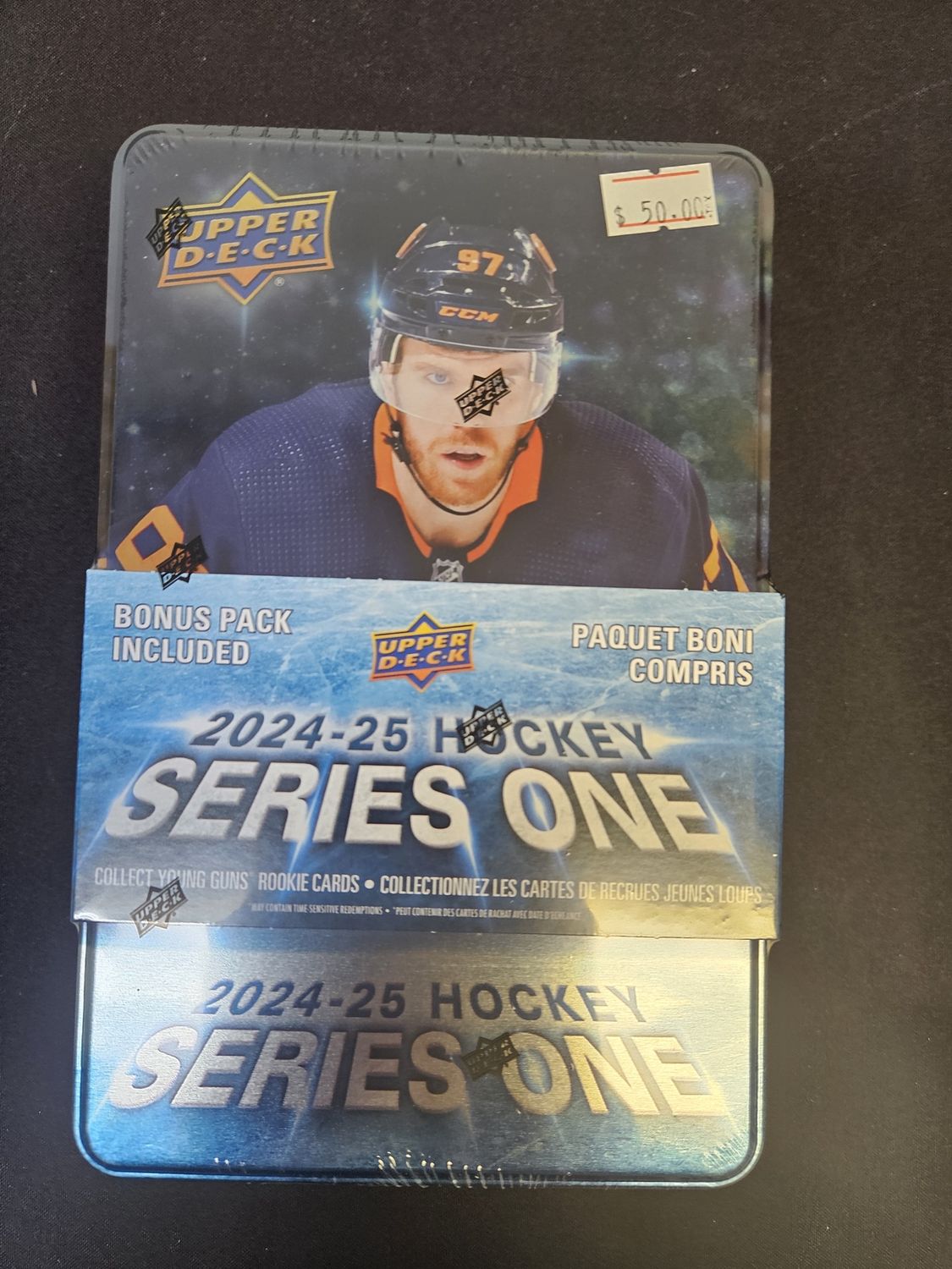 2024-25 Upper Deck Series 1 Hockey Tin