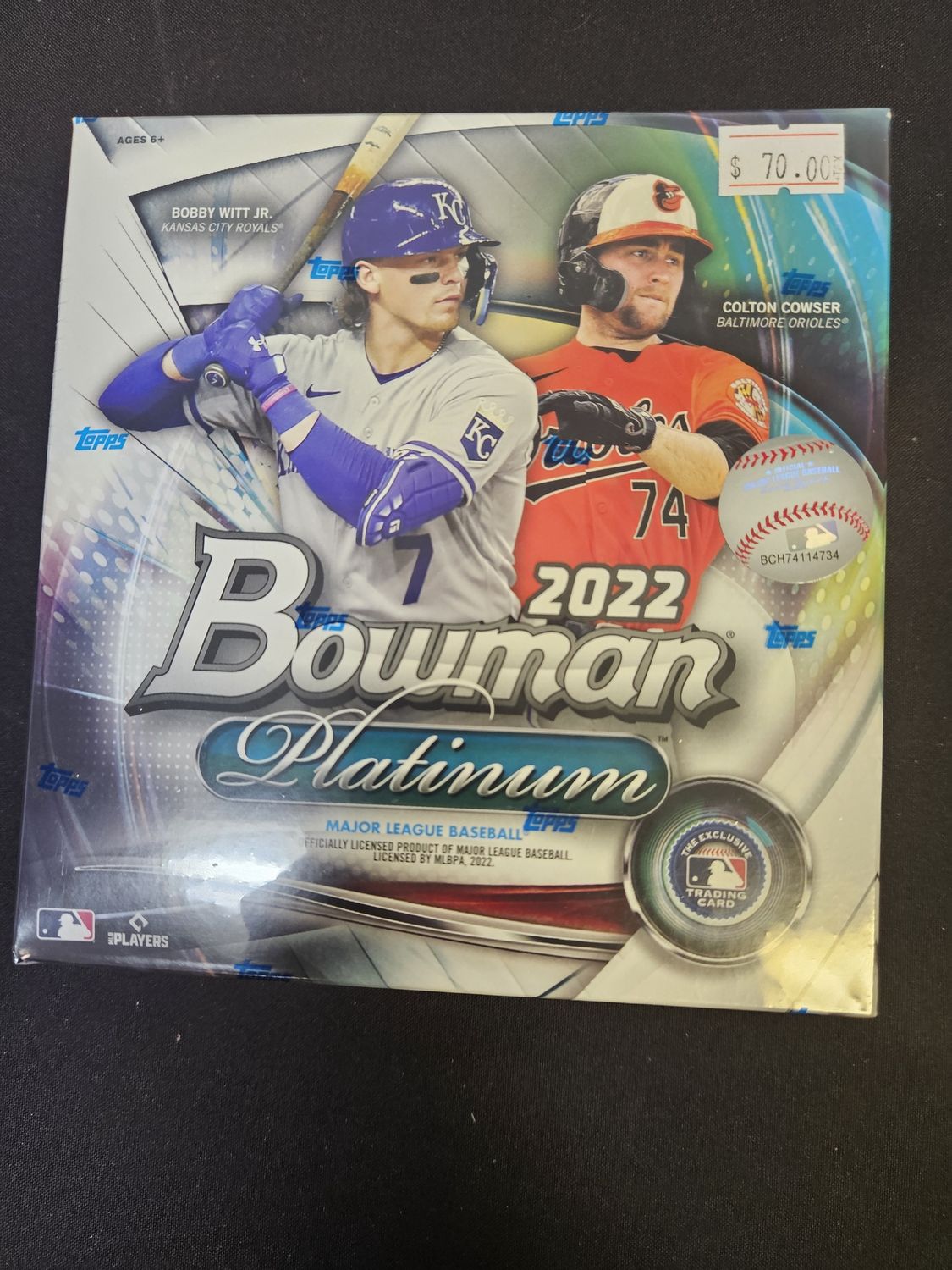 2022 Bowman Platinum Baseball Mega Box