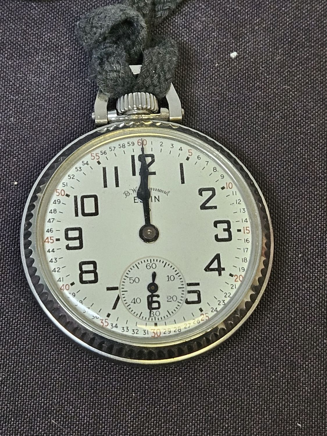 1952 Model 20 Elgin Pocket Watch
