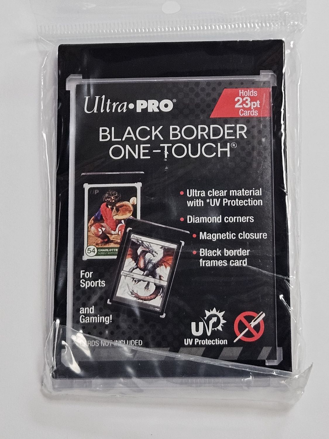 Ultra Pro Black Border One-Touch 23PT