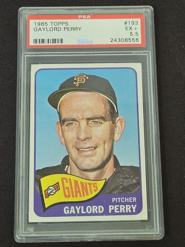 1965 Topps #193 Gaylord Perry PSA 5.5 EX+