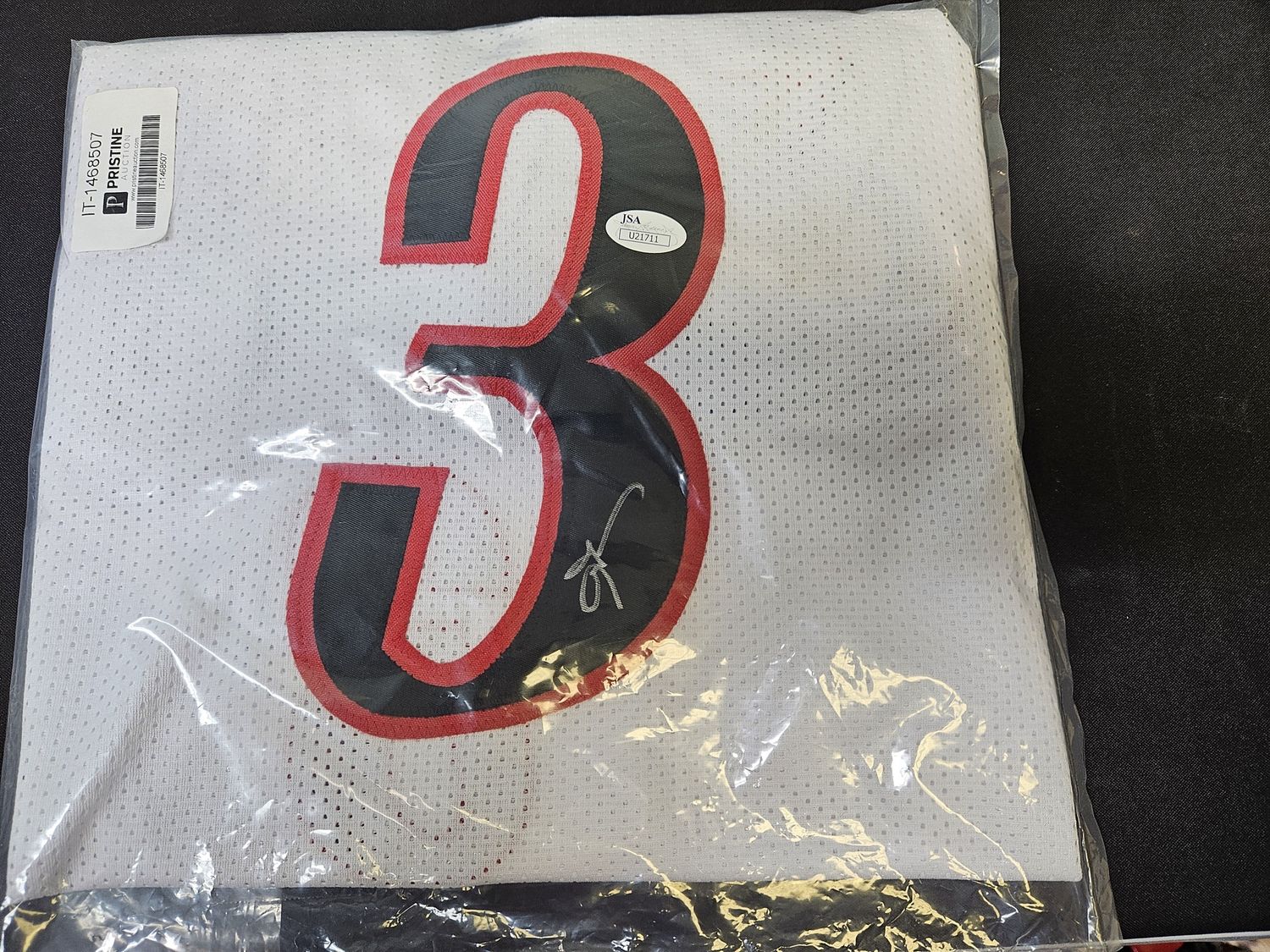 Allen Iverson signed #3 Jersey