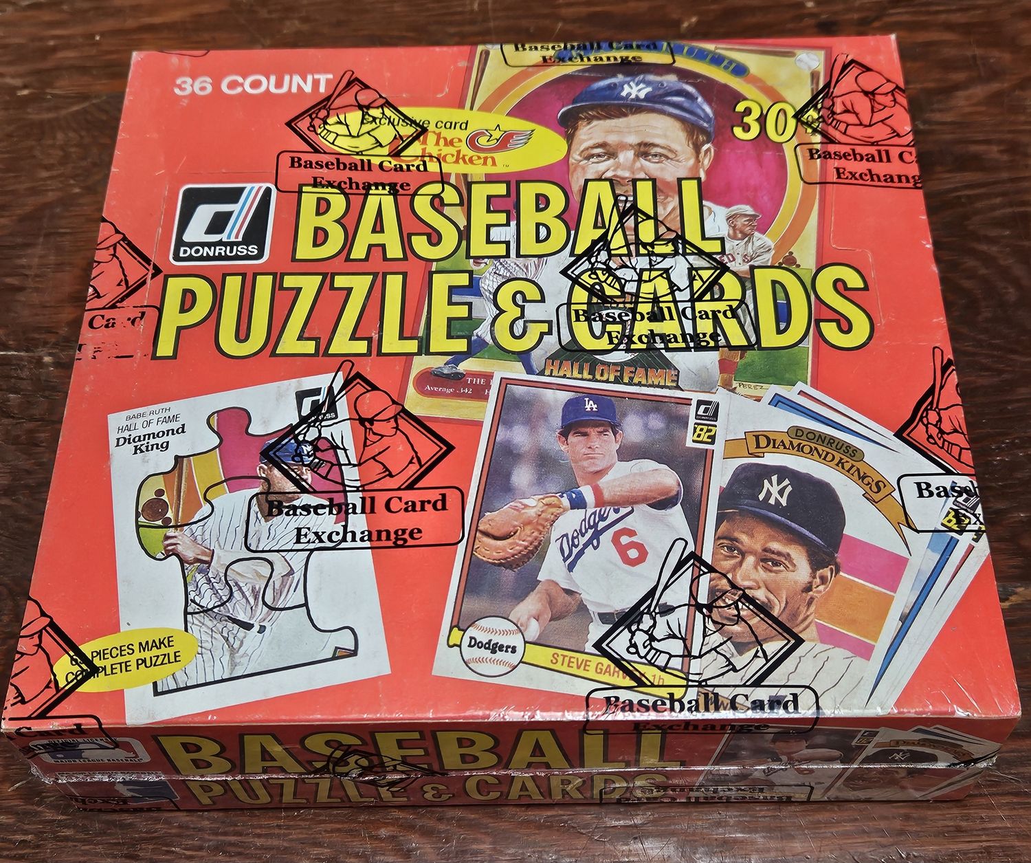 1982 Donruss Baseball Unopened Box BBCE