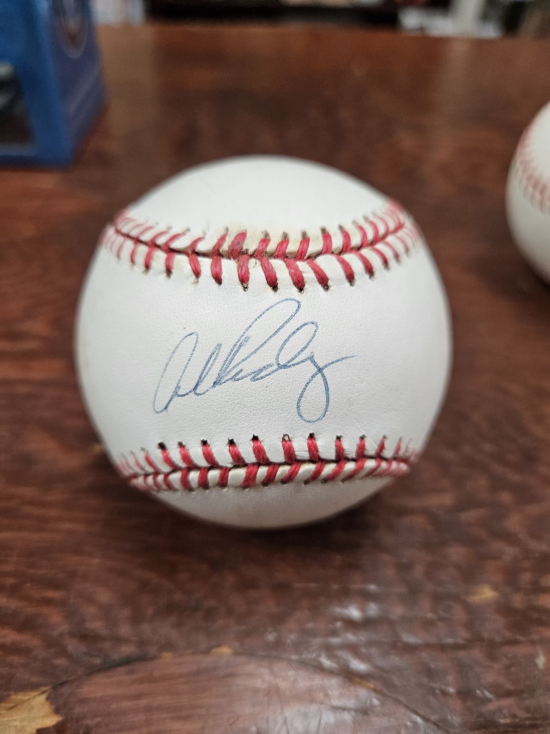 Alex Rodriguez Autographed Baseball (Early Career)