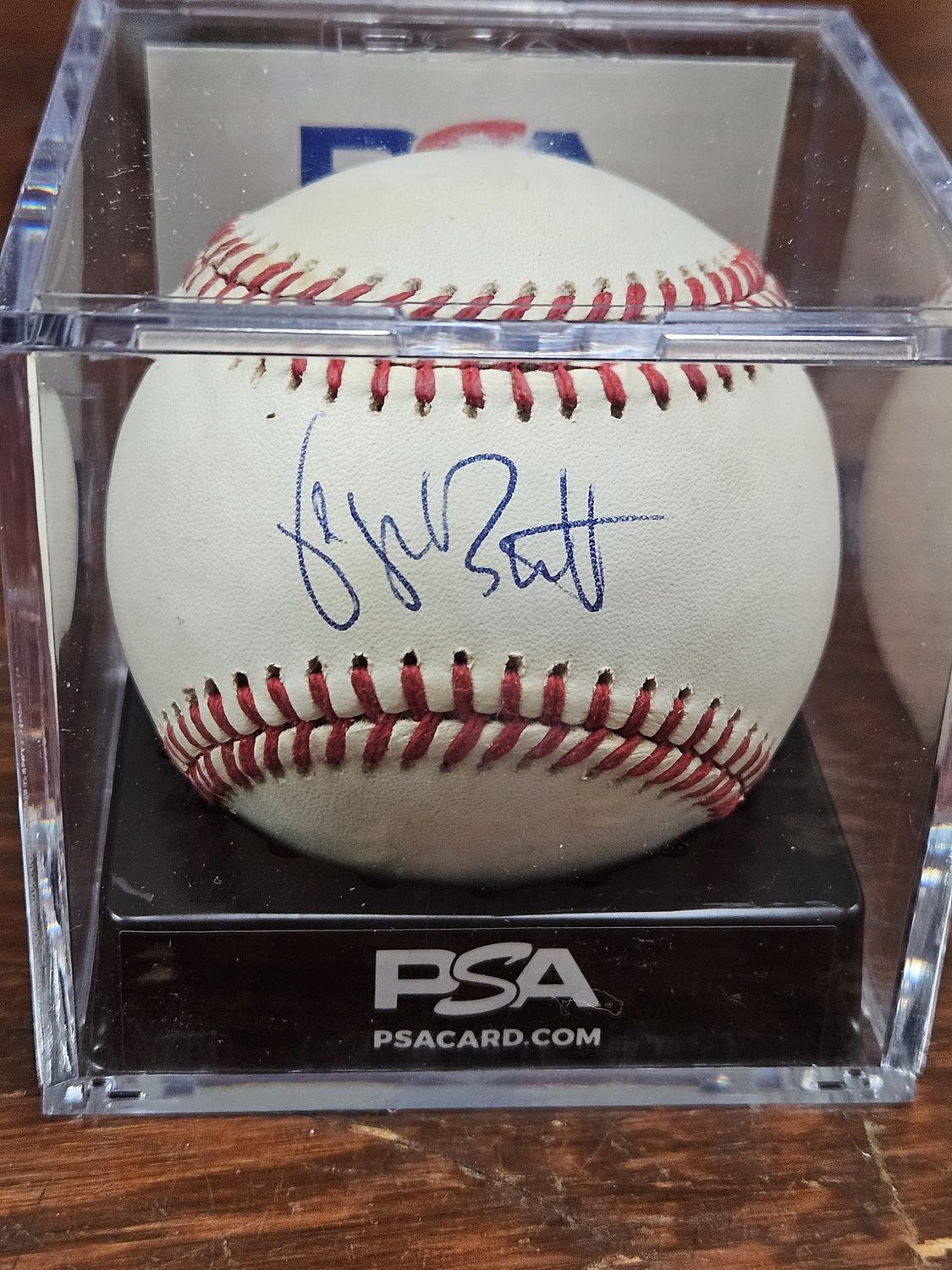 George Brett Autographed Baseball