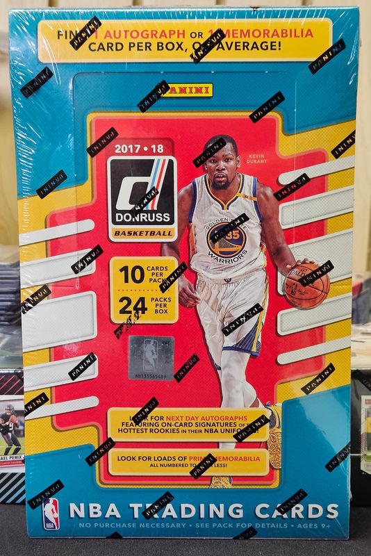 2017-18 Donruss Basketball Hobby Box