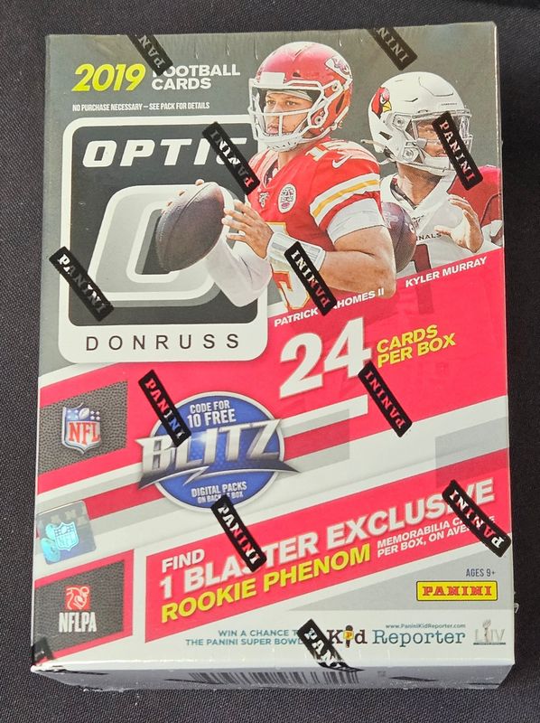 2019 Donruss Optic Football Blaster Box