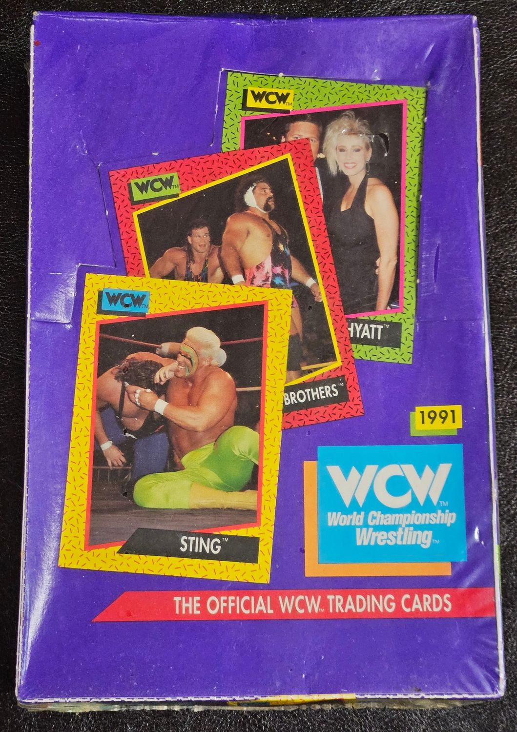 1991 WCW Wrestling Unopened Box