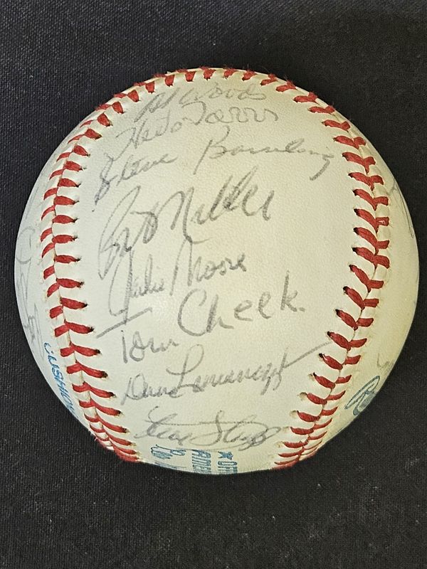 1977 Toronto Blue Jays Team Signed Baseball JSA LOA