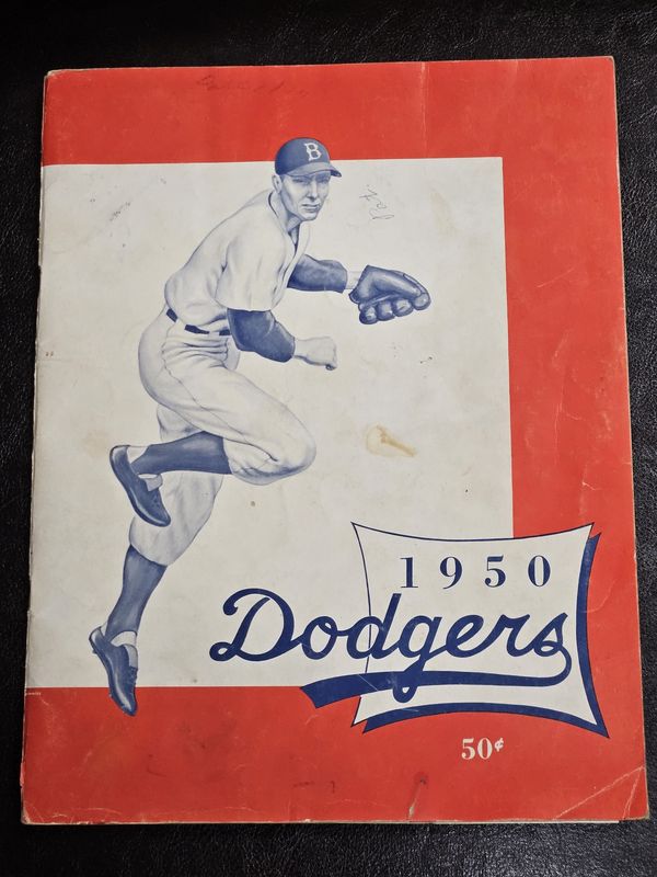 1950 Brooklyn Dodgers Yearbook