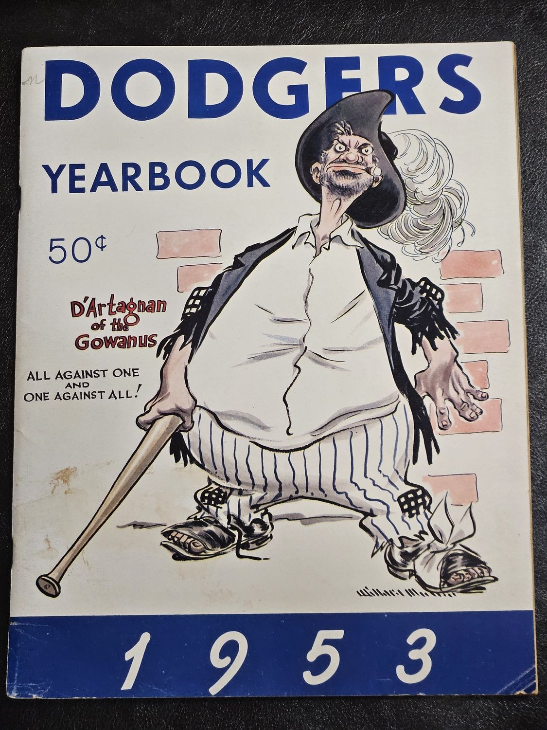 1953 Brooklyn Dodgers Yearbook