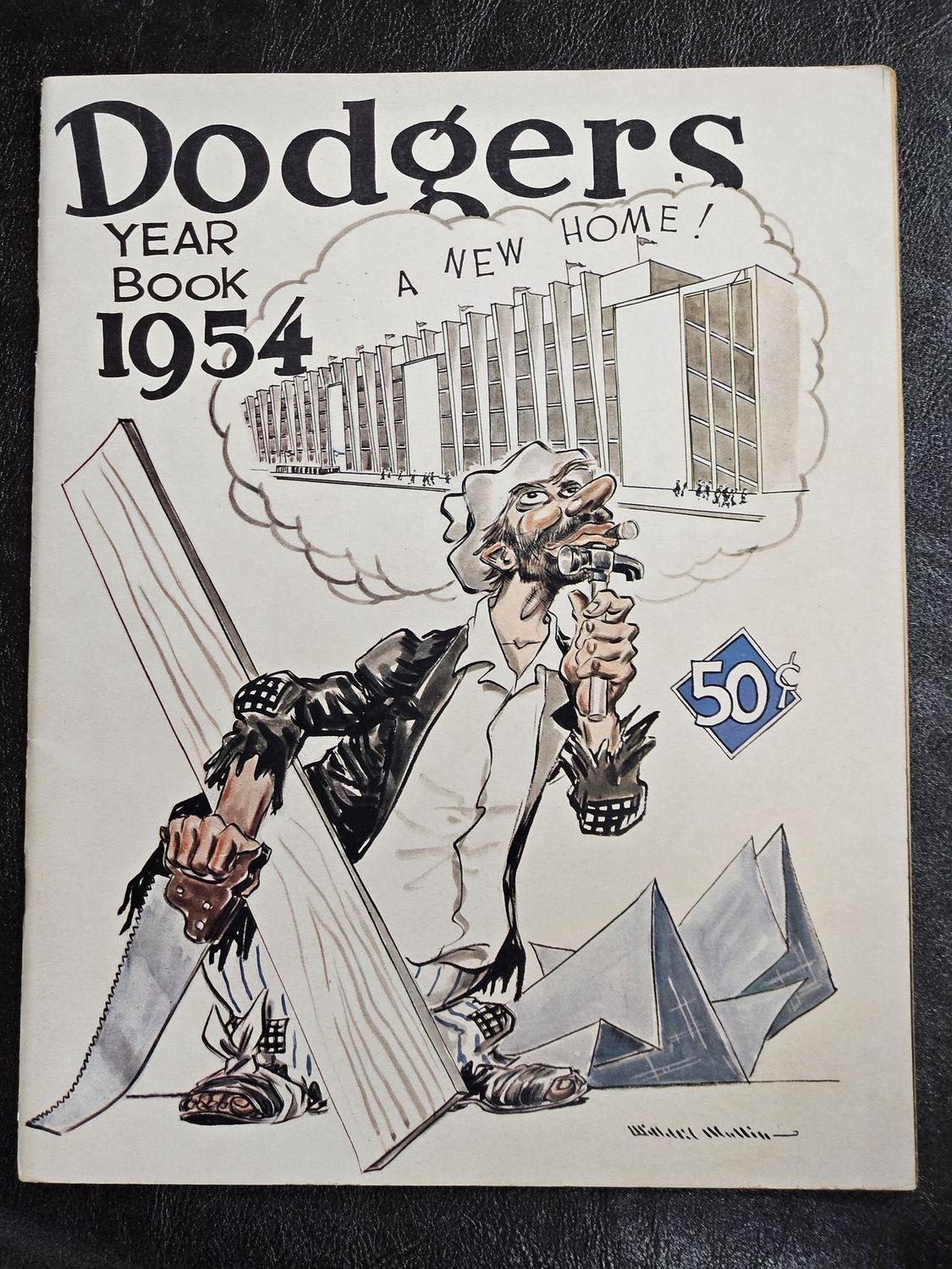 1954 Brooklyn Dodgers Yearbook