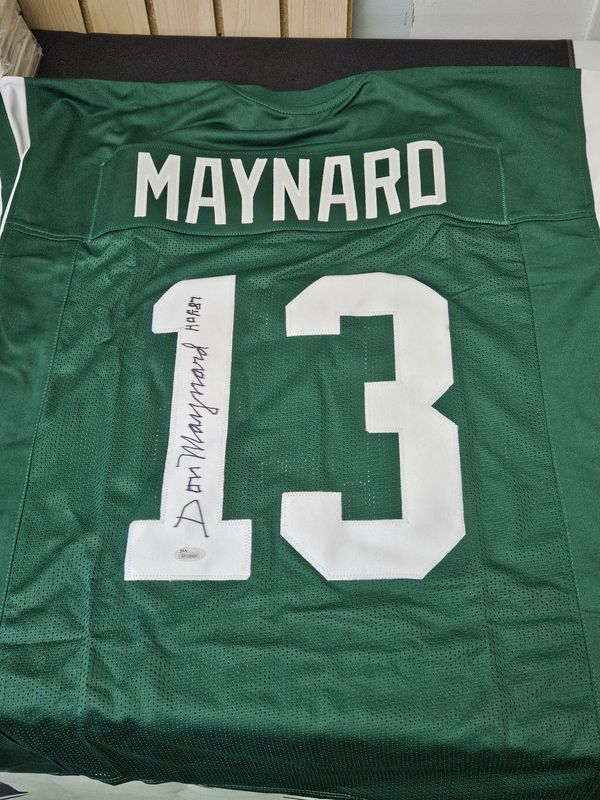 Don Maynard Signed Jersey JSA TriStar