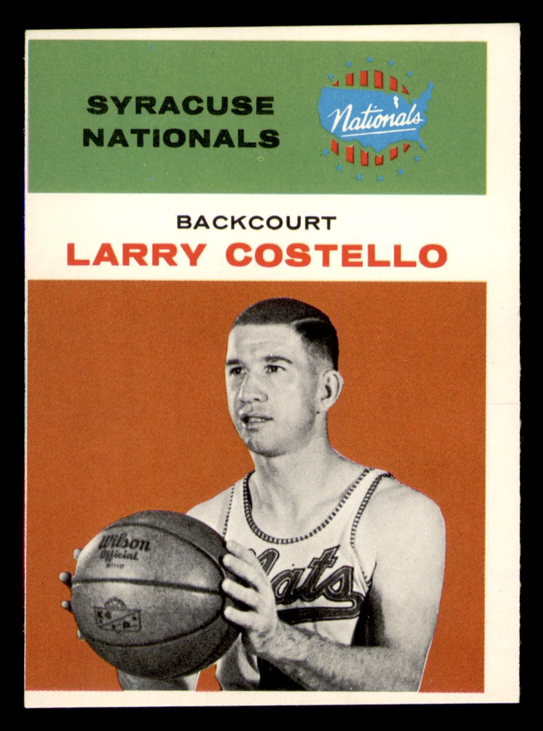 1961 Fleer #9 Larry Costello