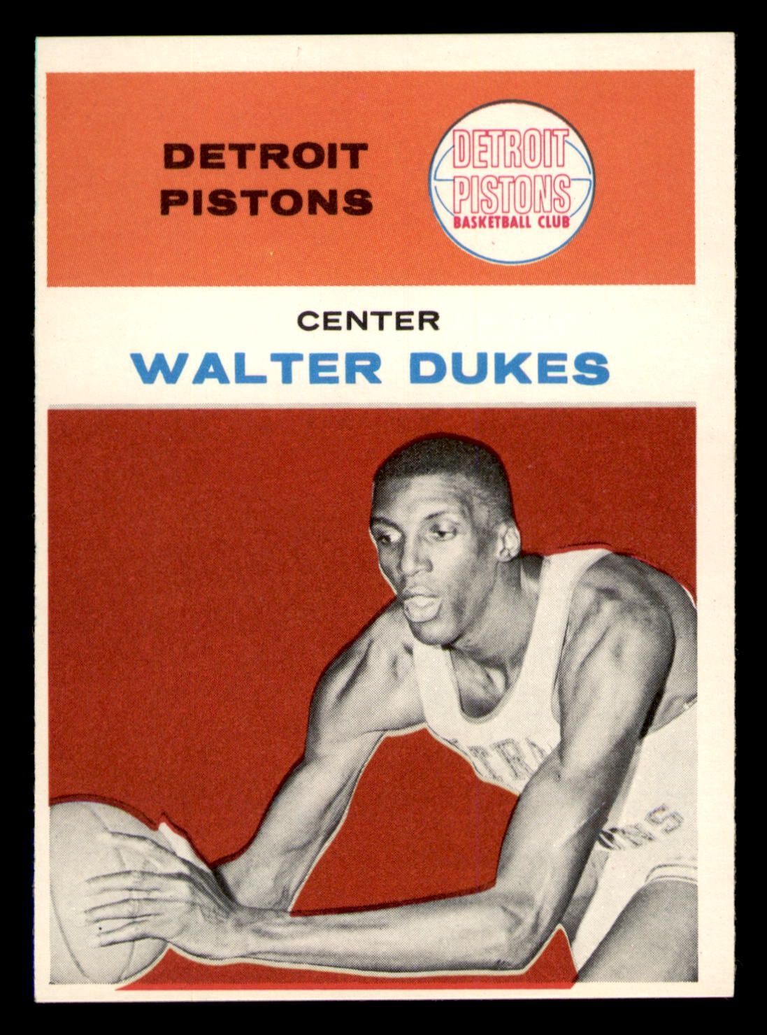 1961 Fleer #11 Walter Dukes