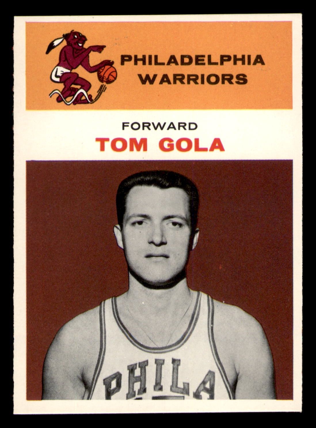 1961 Fleer #14 Tom Gola