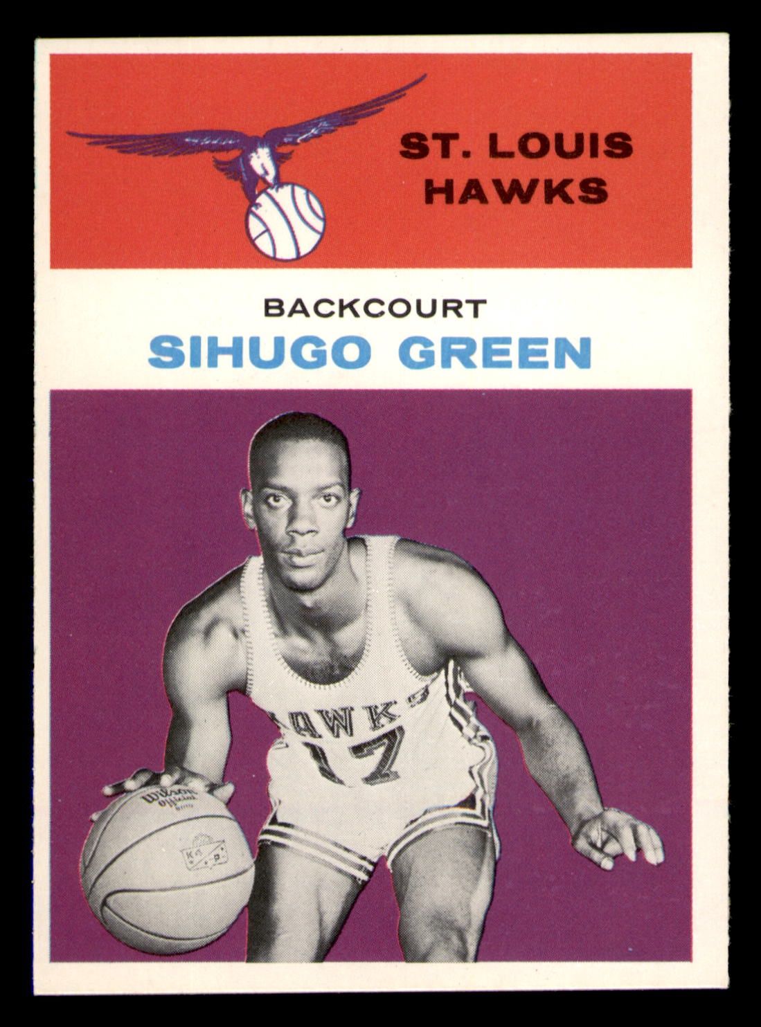 1961 Fleer #15 Sihugo Green