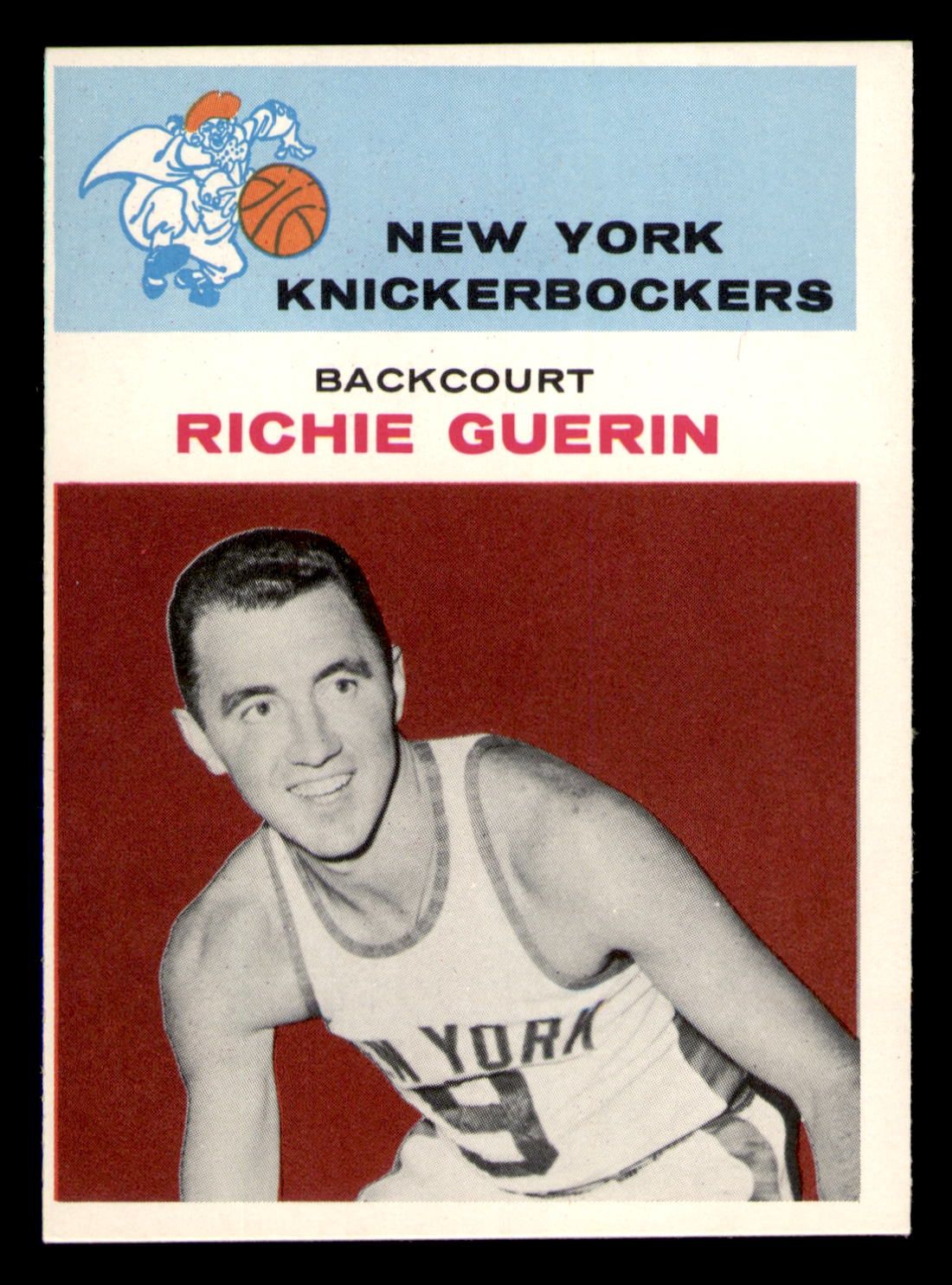 1961 Fleer #17 Richie Guerin