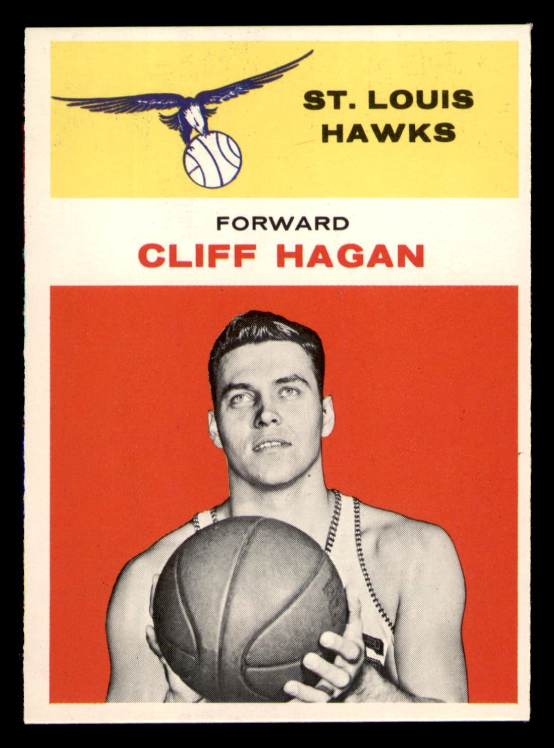1961 Fleer #18 Cliff Hagan