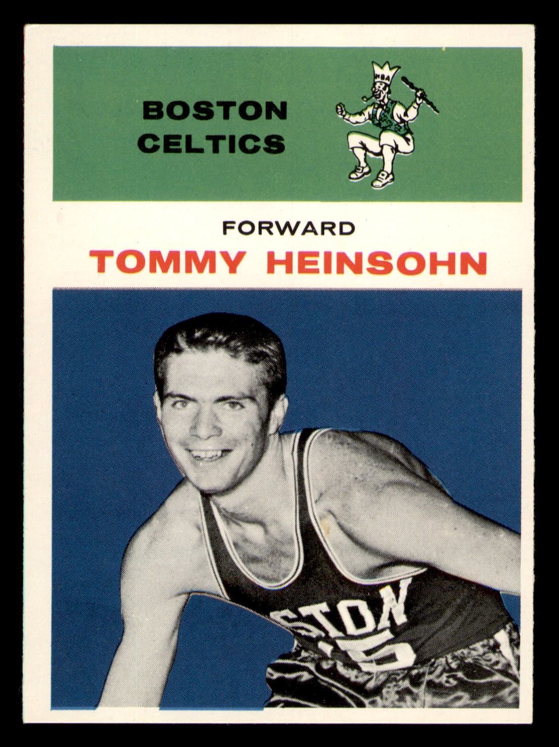 1961 Fleer #19 Tommy Heinsohn