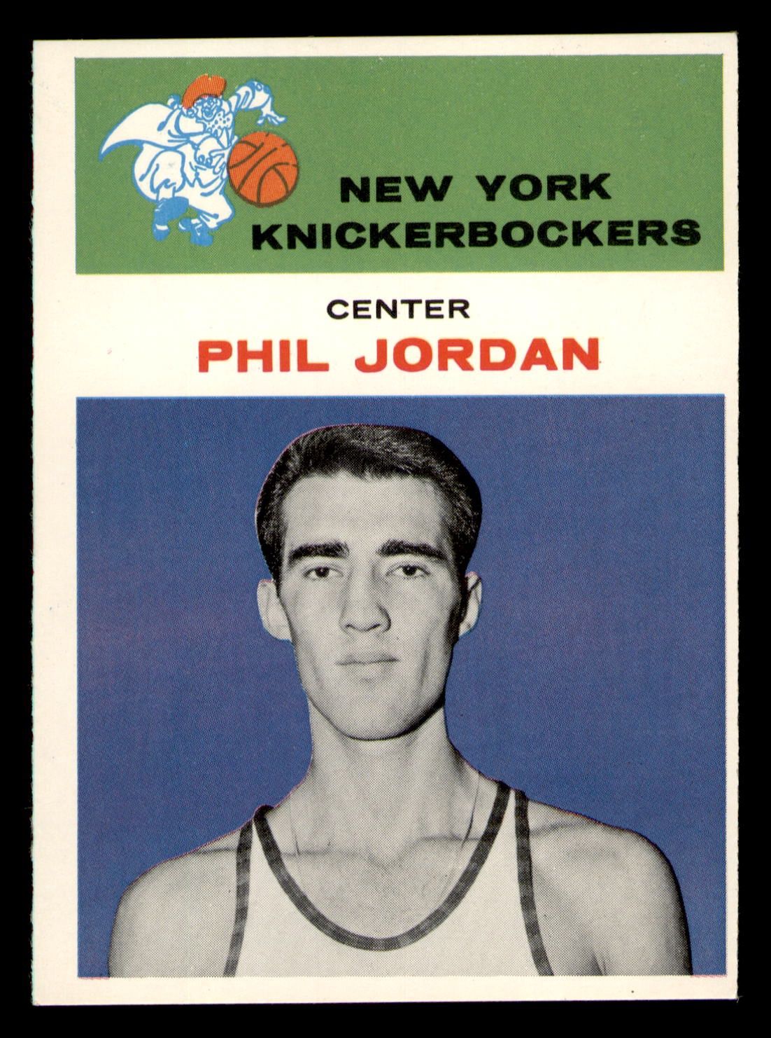 1961 Fleer #24 Phil Jordan