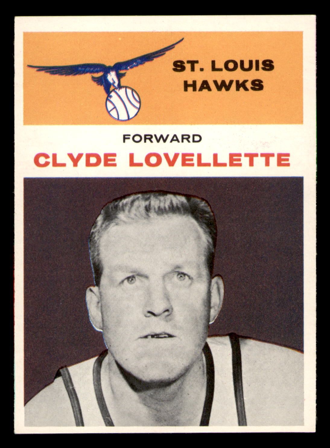 1961 Fleer #29 Clyde Lovellette EX/MT