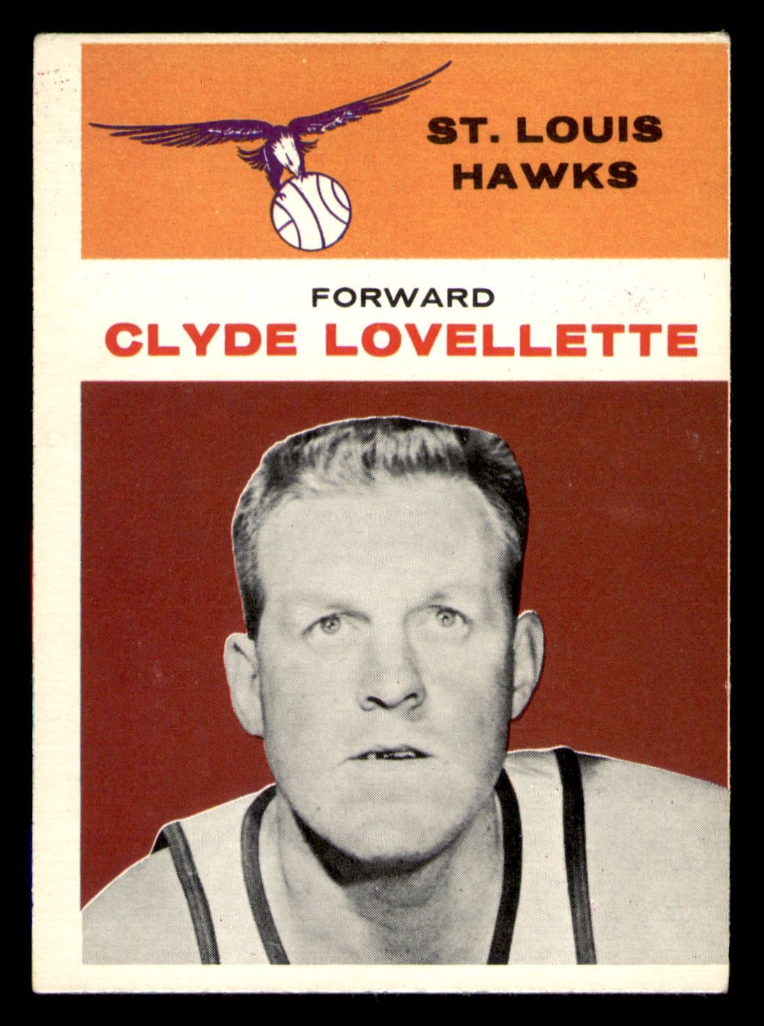 1961 Fleer #29 Clyde Lovellette VG