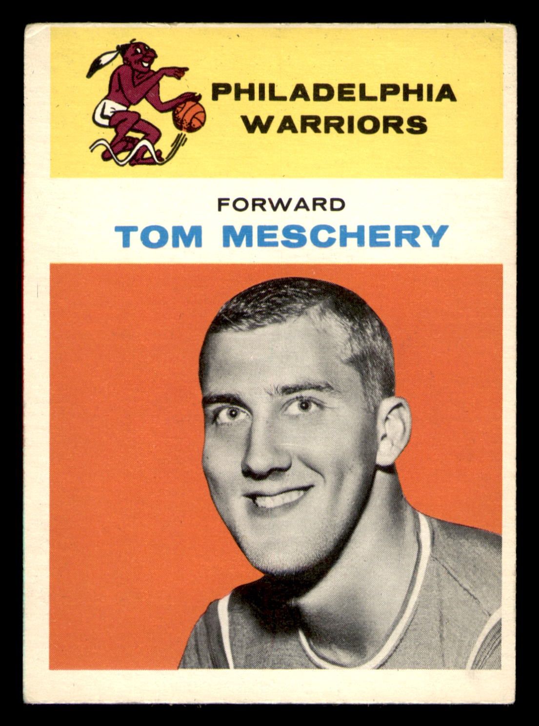 1961 Fleer #31 Tom Meschery EX
