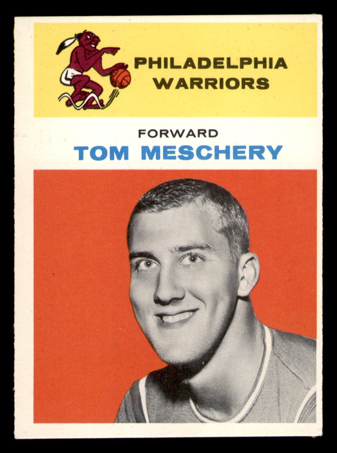 1961 Fleer #31 Tom Meschery VG