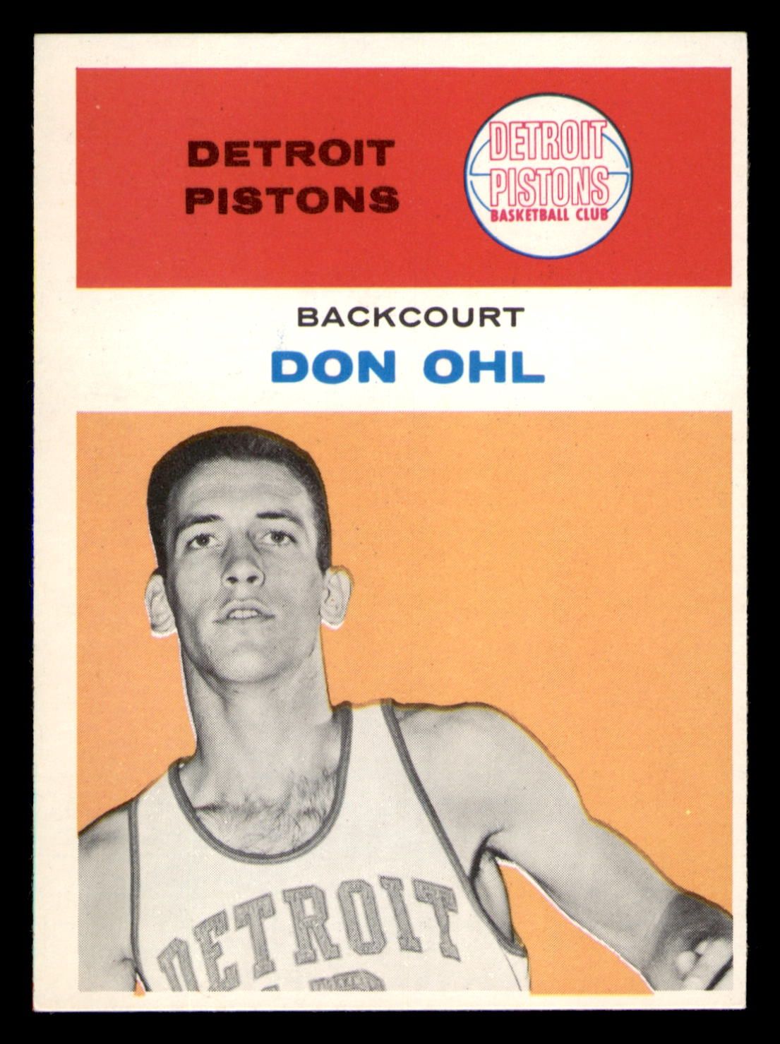 1961 Fleer #33 Don Ohl