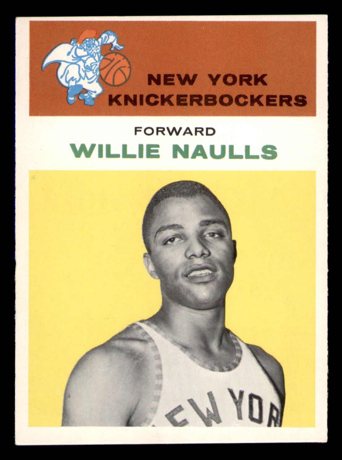 1961 Fleer #32 Willie Naulls