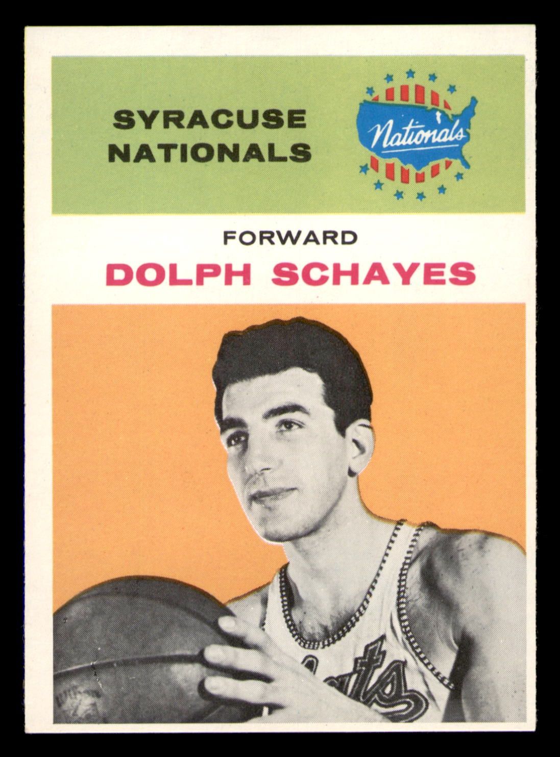 1961 Fleer #39 Dolph Schayes