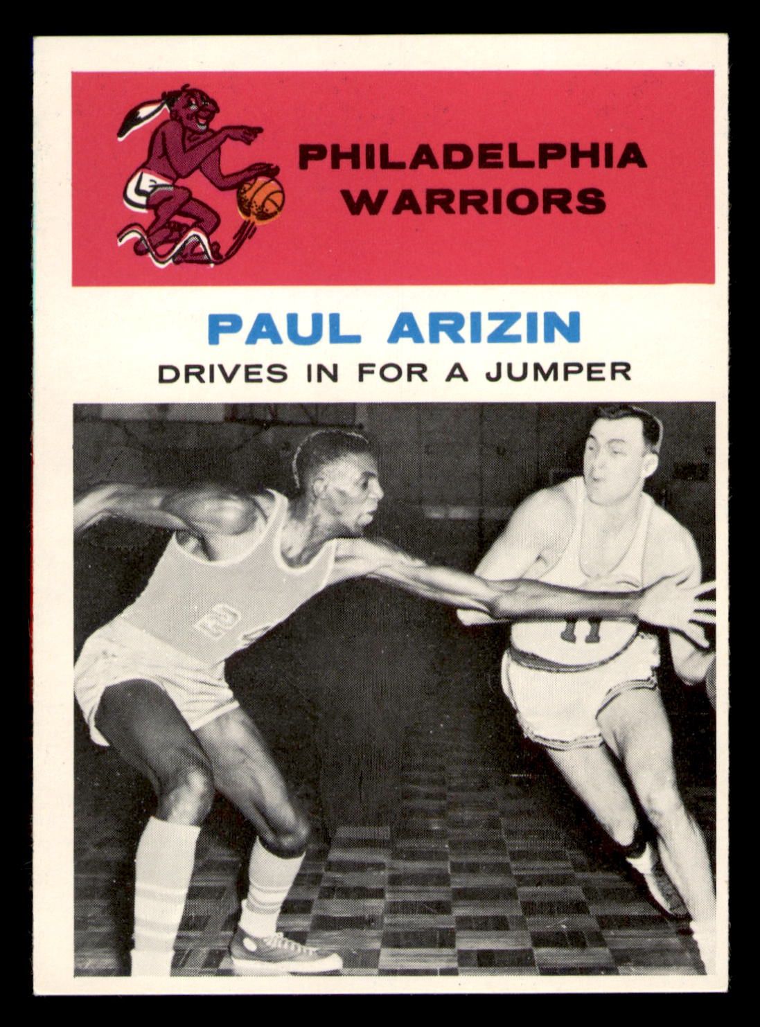 1961 Fleer #45 Paul Arizin IA
