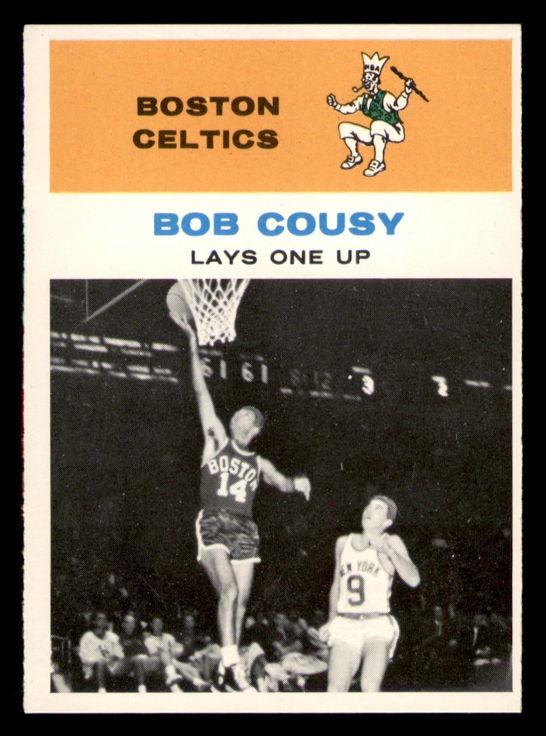 1961 Fleer #49 Bob Cousy IA