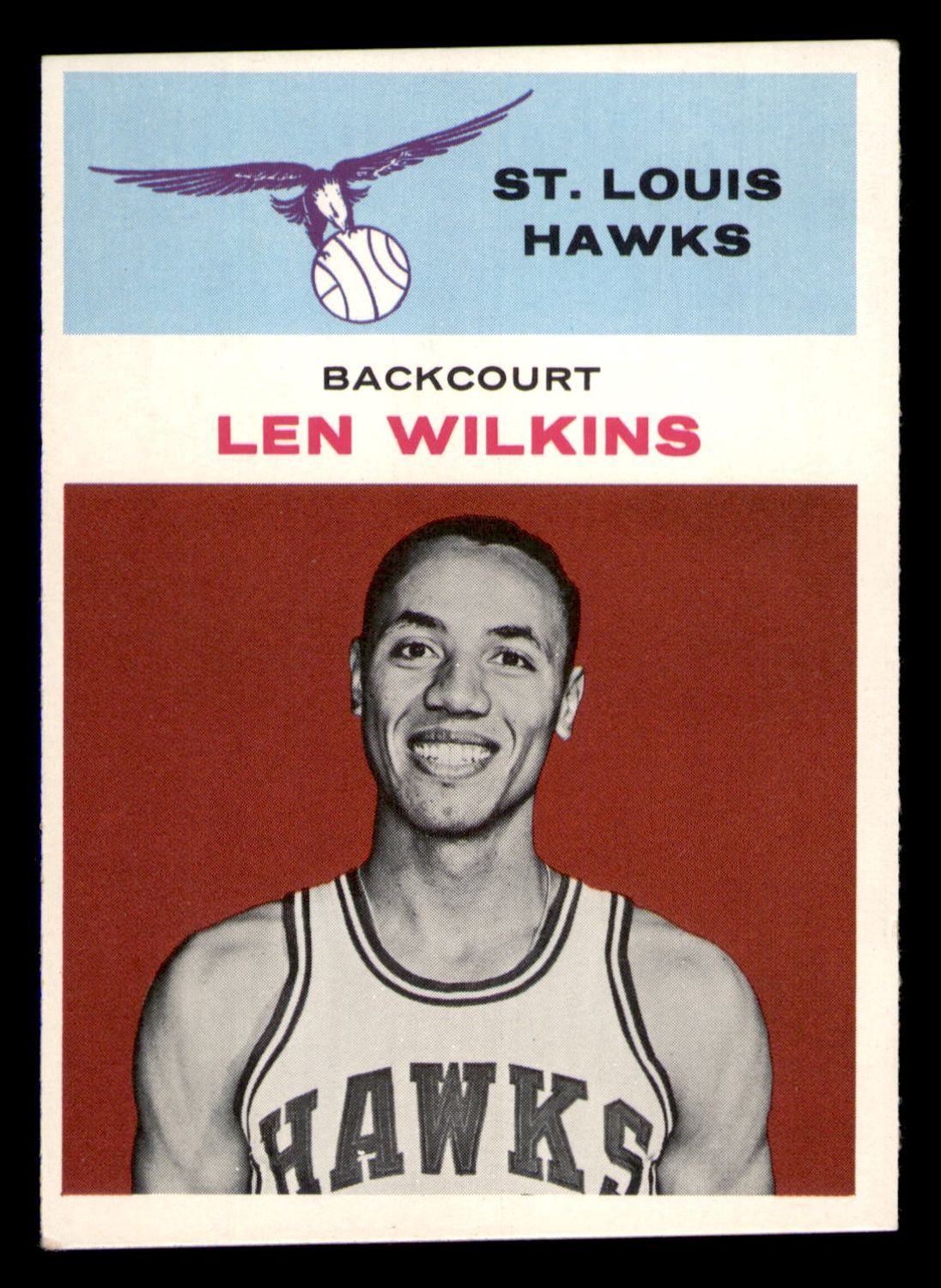 1961 Fleer #44 Len Wilkins
