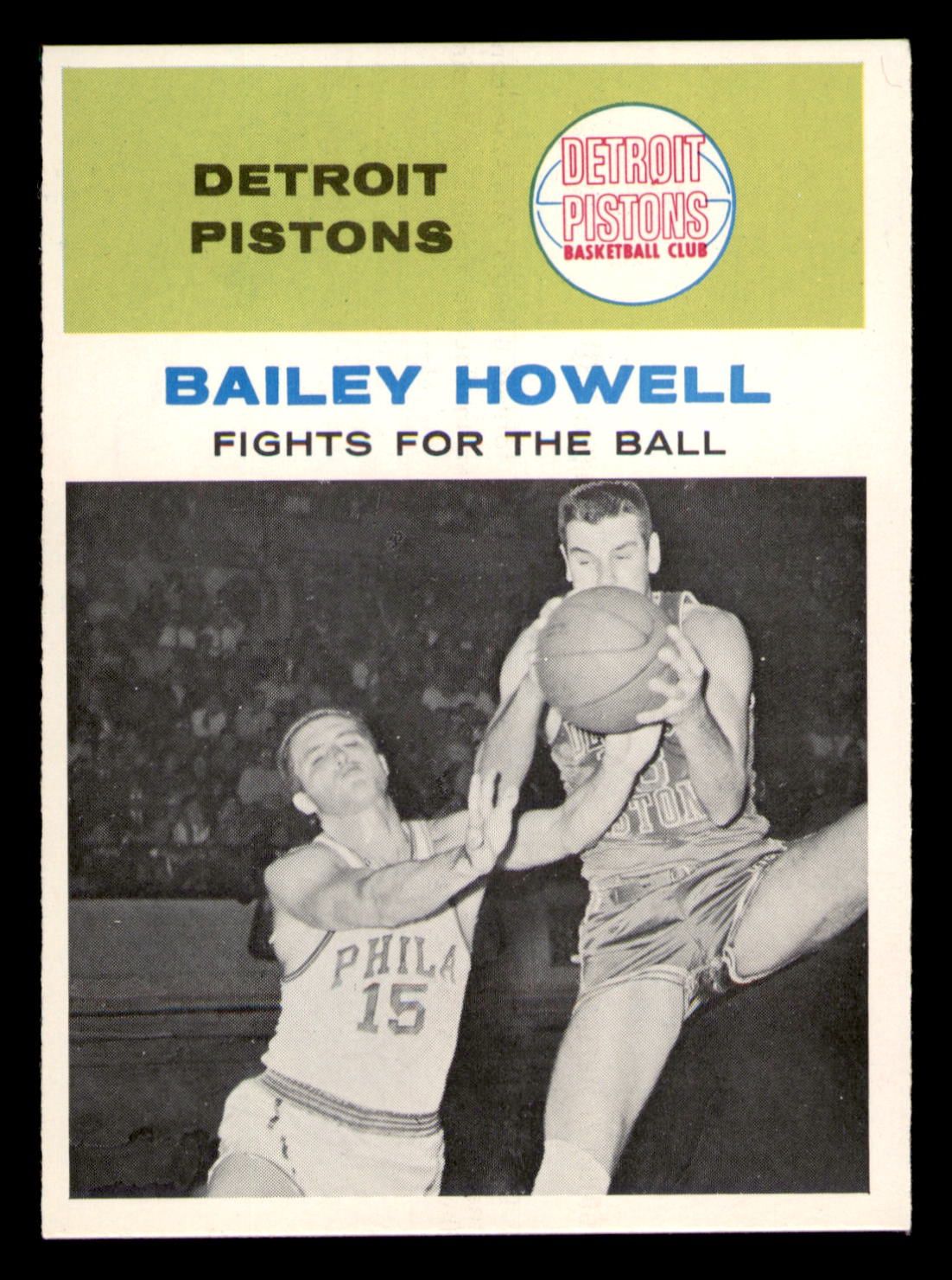 1961 Fleer #55 Bailey Howell IA