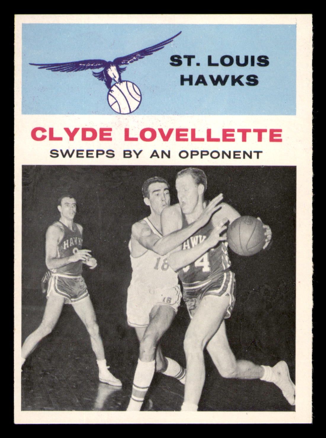 1961 Fleer #58 Clyde Lovellette IA