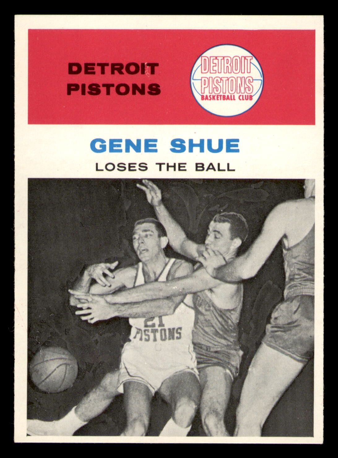 1961 Fleer #64 Gene Shue IA