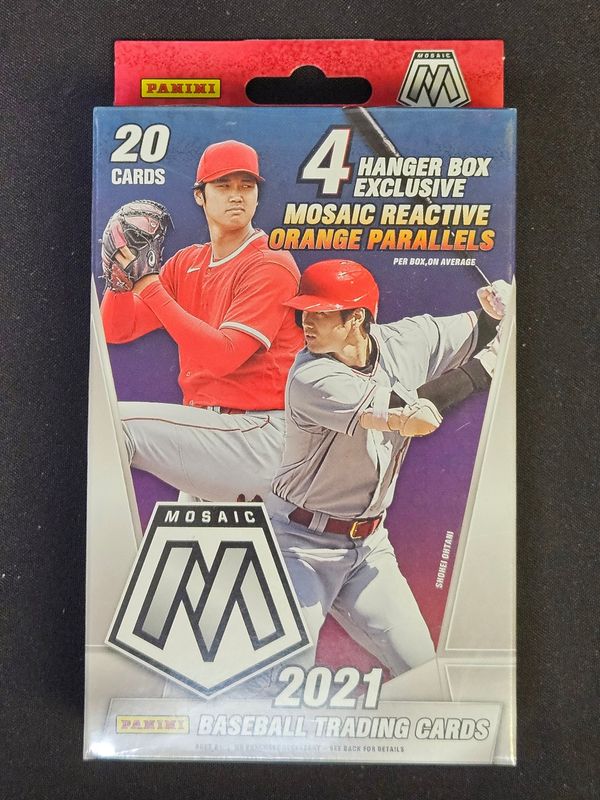 2021 Mosaic Baseball Hanger Box