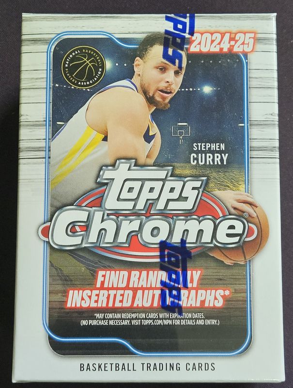 2024-25 Topps Chrome Basketball Blaster Box