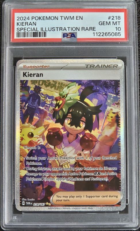 2024 Twilight Masq. Kieran Spec. Illus PSA 10