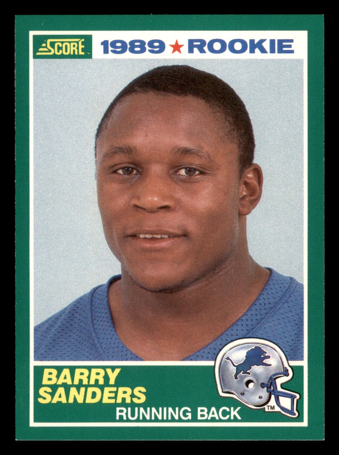 1989 Topps 257 Barry Sanders NM
