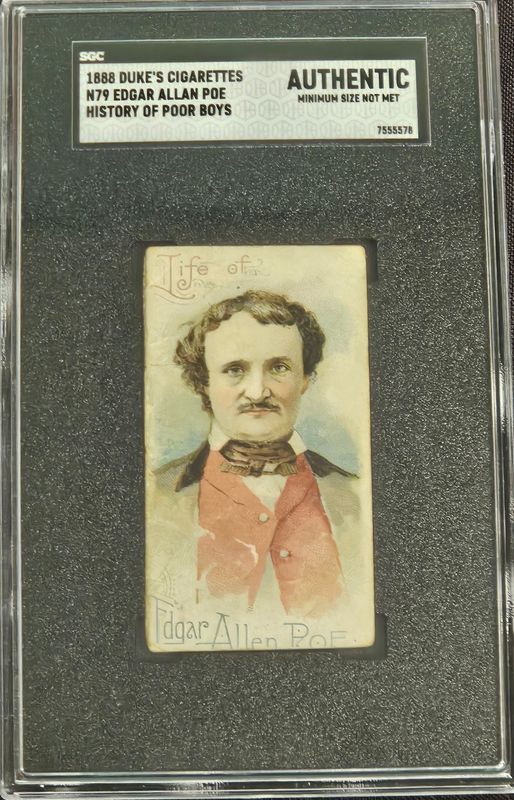 1888 N79 Edgar Allan Poe SGC A
