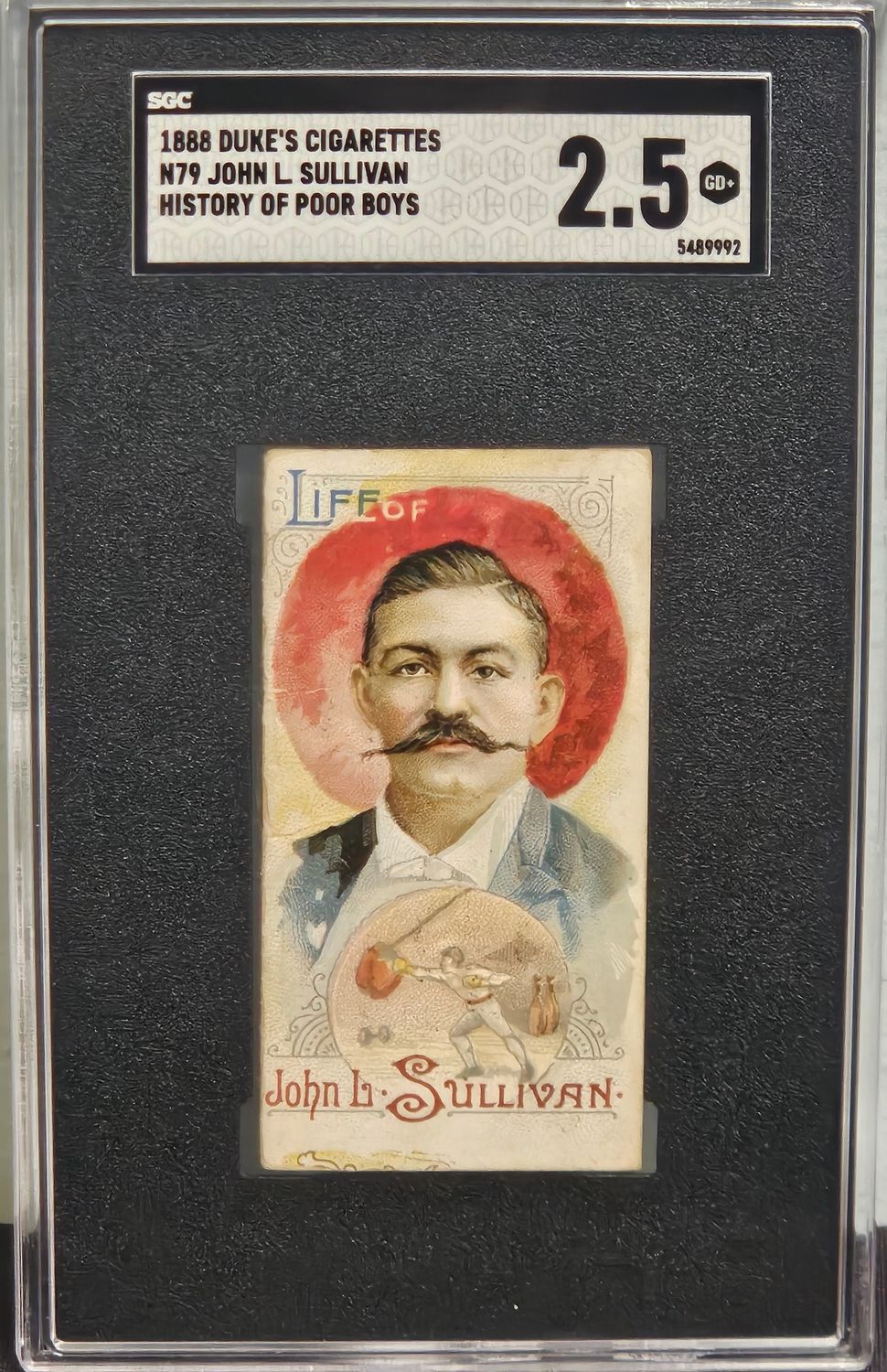 1888 N79 John L. Sullivan SGC 2.5